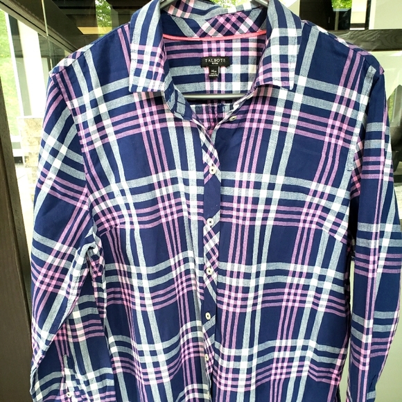 Talbots long sleeve button down - Picture 1 of 5